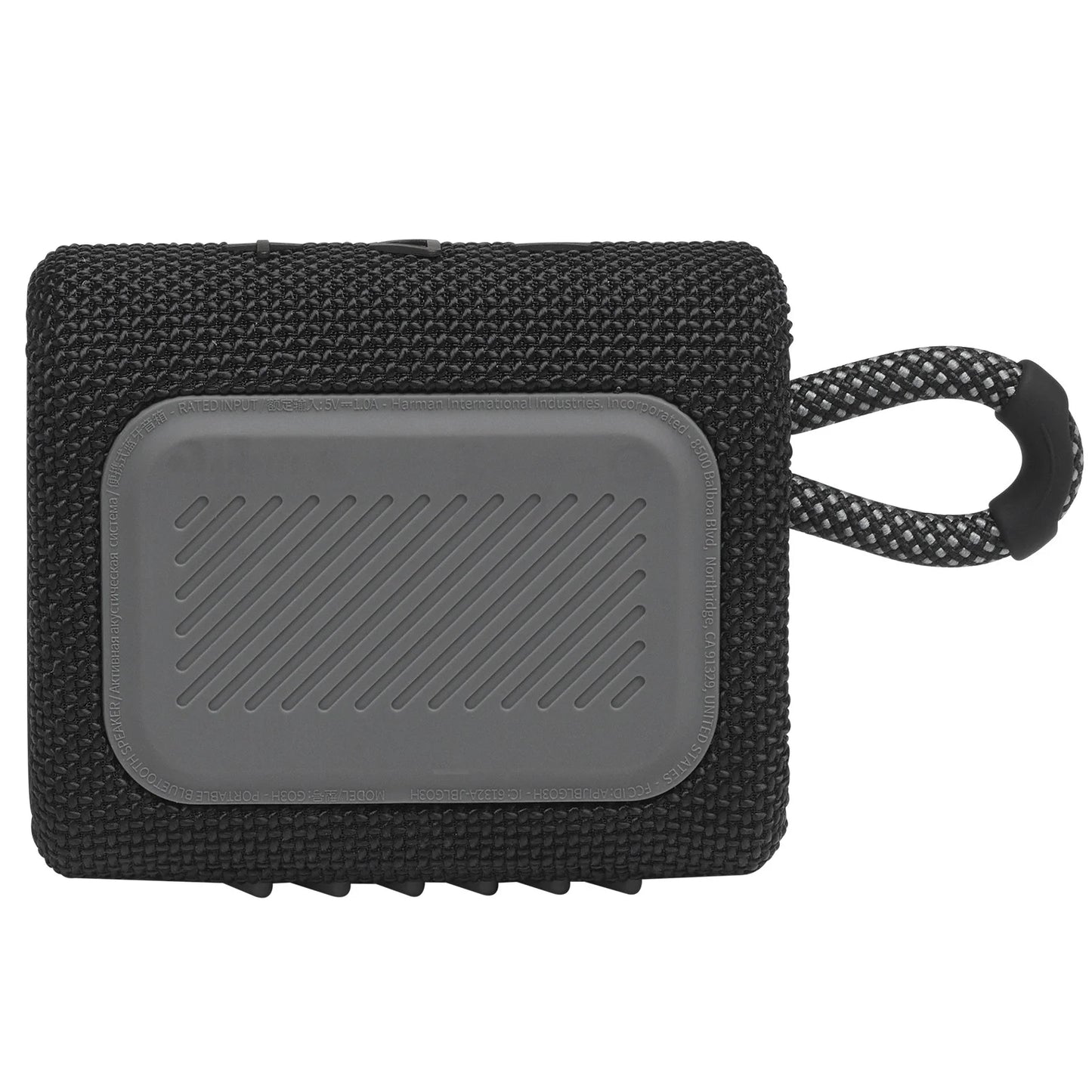 Go 3 - Portable Waterproof Speaker - Bold Style and Big Sound Wherever You Go - Black