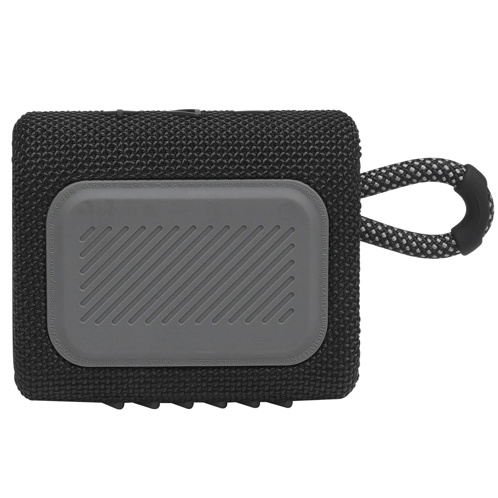 Go 3 - Portable Waterproof Speaker - Bold Style and Big Sound Wherever You Go - Black